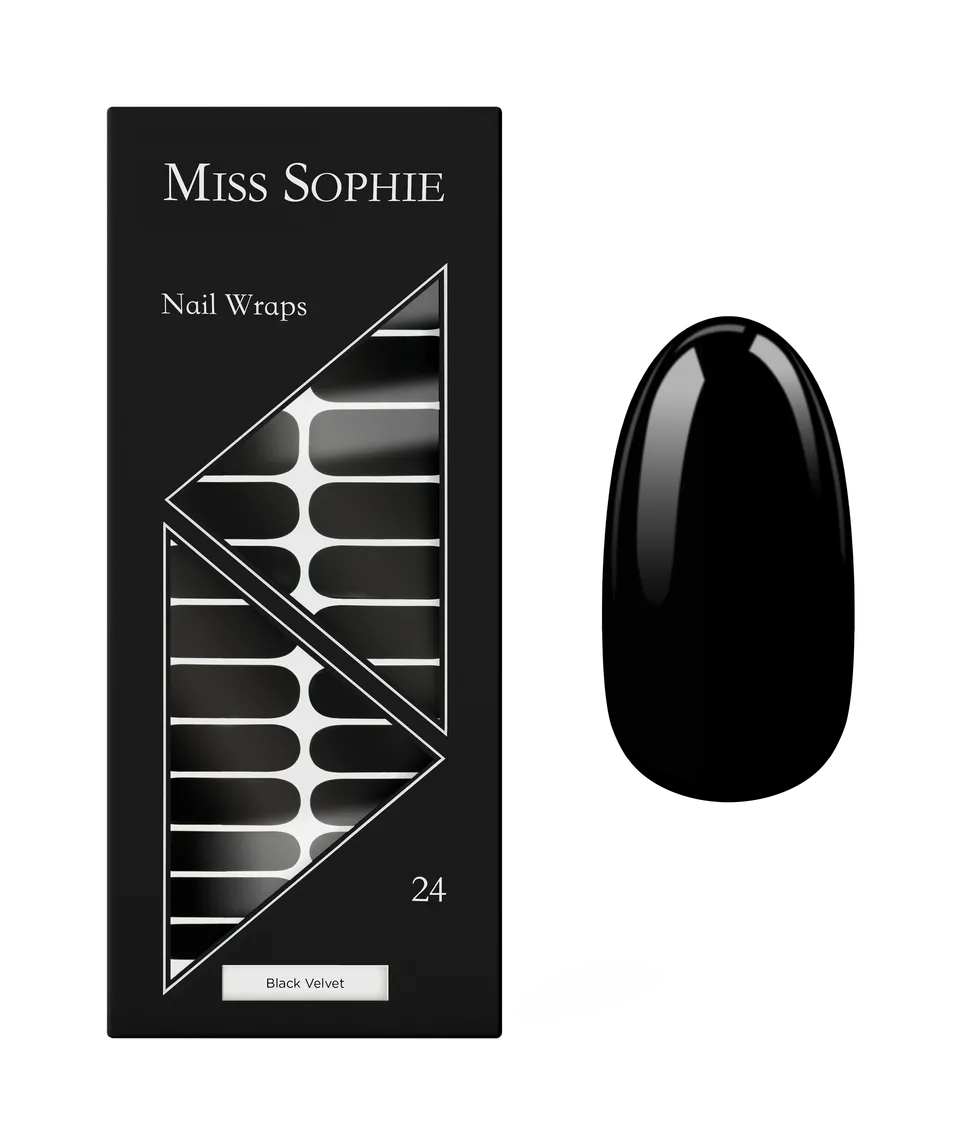 miss-sophie-s-black-velvet-nagelfolien-elegantes-schwarz-einfarbig-gl-nzend-oder image 1