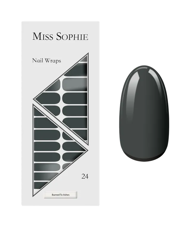 miss-sophie-s-burned-to-ashes-nagelfolien-in-intensivem-dunkelgrau-mysteri-ser-s image 1