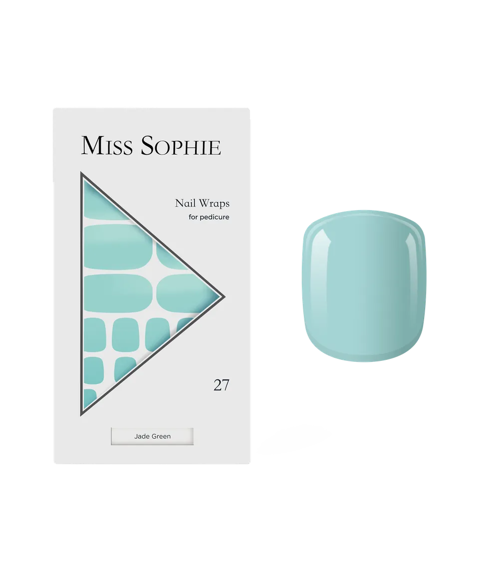 miss-sophie-s-jade-green-pedicure-nagelfolien-frisches-gr-n-outlet-sale image 1