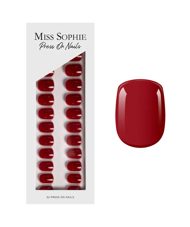 miss-sophie-s-paris-je-t-aime-press-on-nails-extra-short-square-franz-sisches-ro image 1