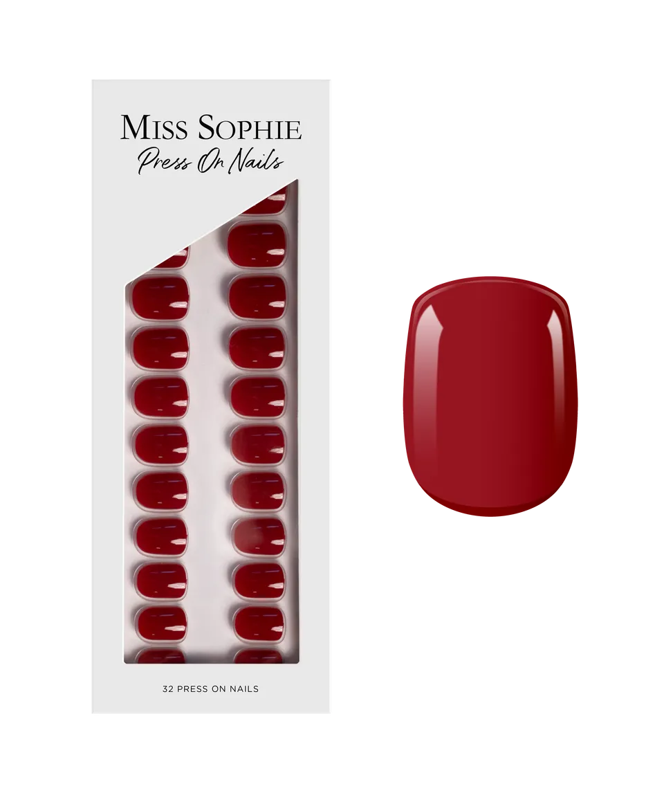 miss-sophie-s-paris-je-t-aime-press-on-nails-extra-short-square-franz-sisches-ro image 1
