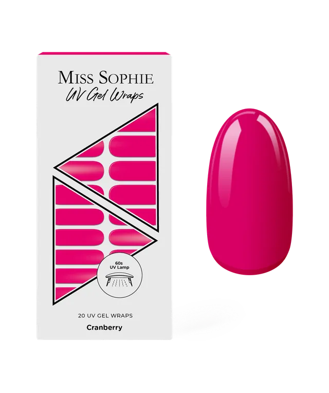 miss-sophie-s-cranberry-uv-uv-gel-nagelfolien-in-tiefem-cranberry-rot-24-folien- image 1