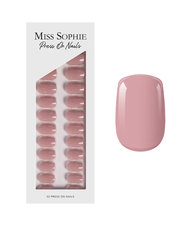 miss-sophie-s-sugar-babe-press-on-nails-short-square-zart-rosafarbene-press-on-n image 1