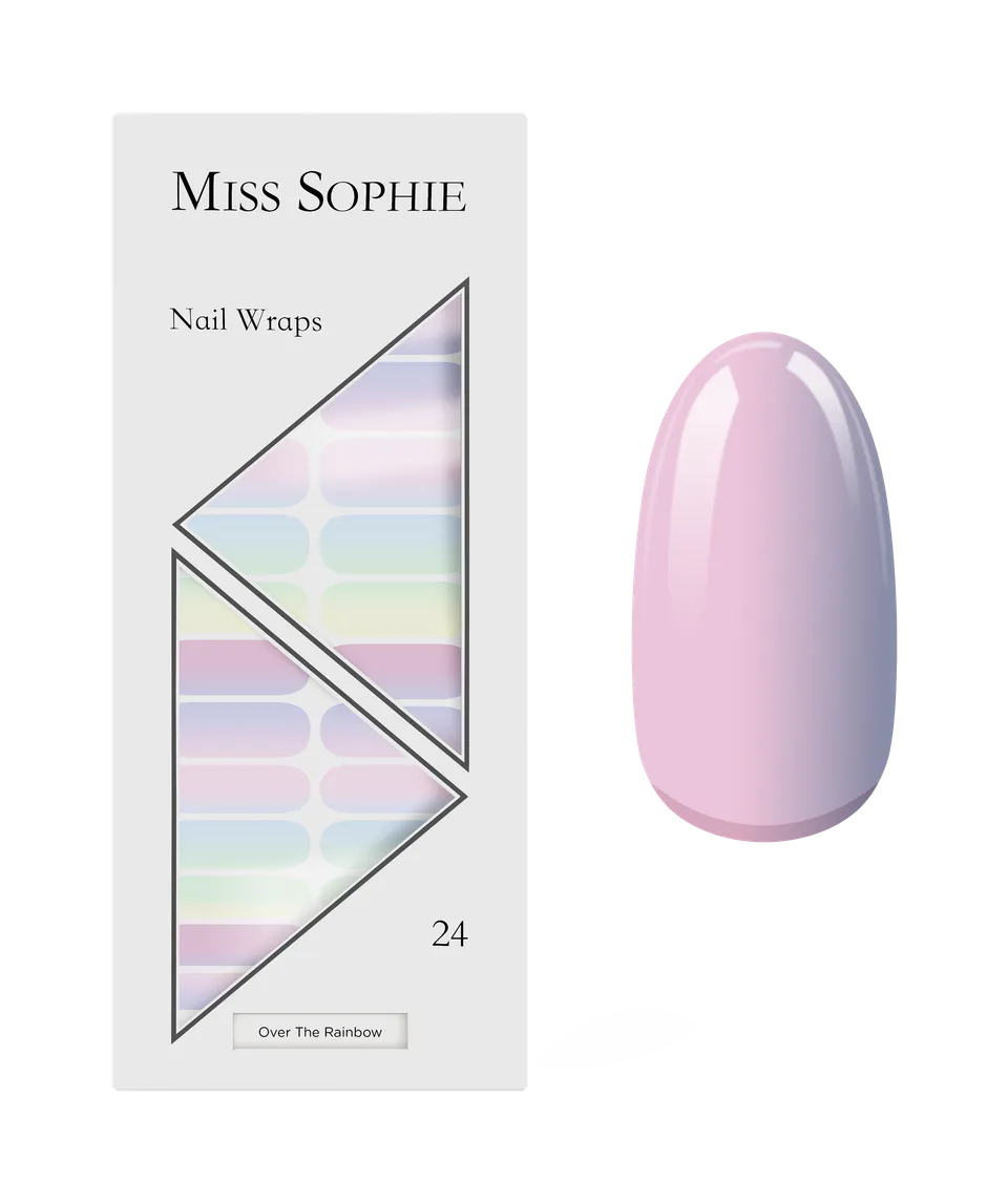 miss-sophie-s-over-the-rainbow-nagelfolien-mit-pastell-regenbogen-verlauf image 1