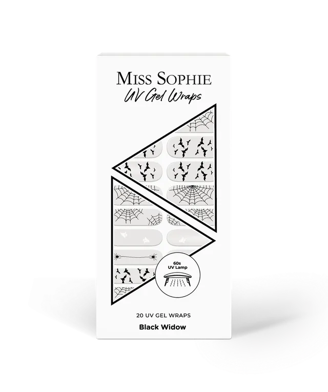 miss-sophie-s-black-widow-uv-uv-gel-nagelfolien-geheimnisvolles-halloween-design image 1