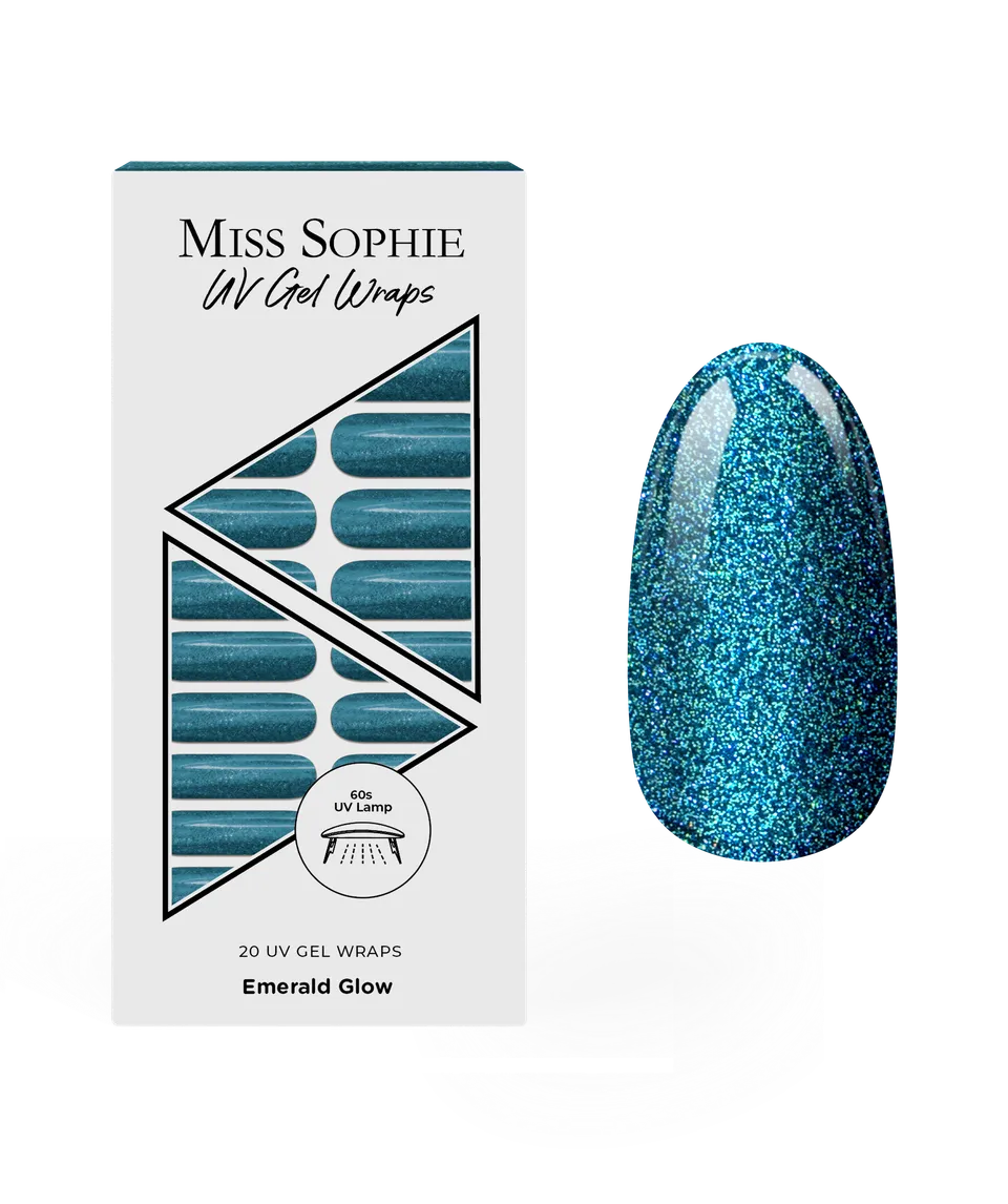 miss-sophie-s-emerald-glow-uv-uv-gel-nagelfolien-in-blau-gr-n-verlauf-limited-ed image 1