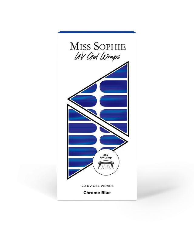 miss-sophie-s-chrome-blue-uv-gel-nagel-wraps-metallic-blau-mit-chrome-effekt-f-r image 1