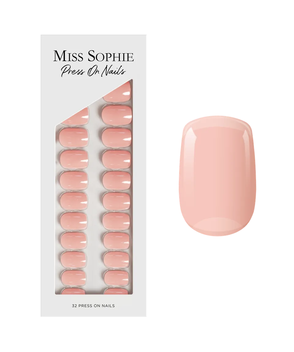 miss-sophie-s-make-me-blush-press-on-nails-short-square-zartes-blush-rosa-kurze- image 1