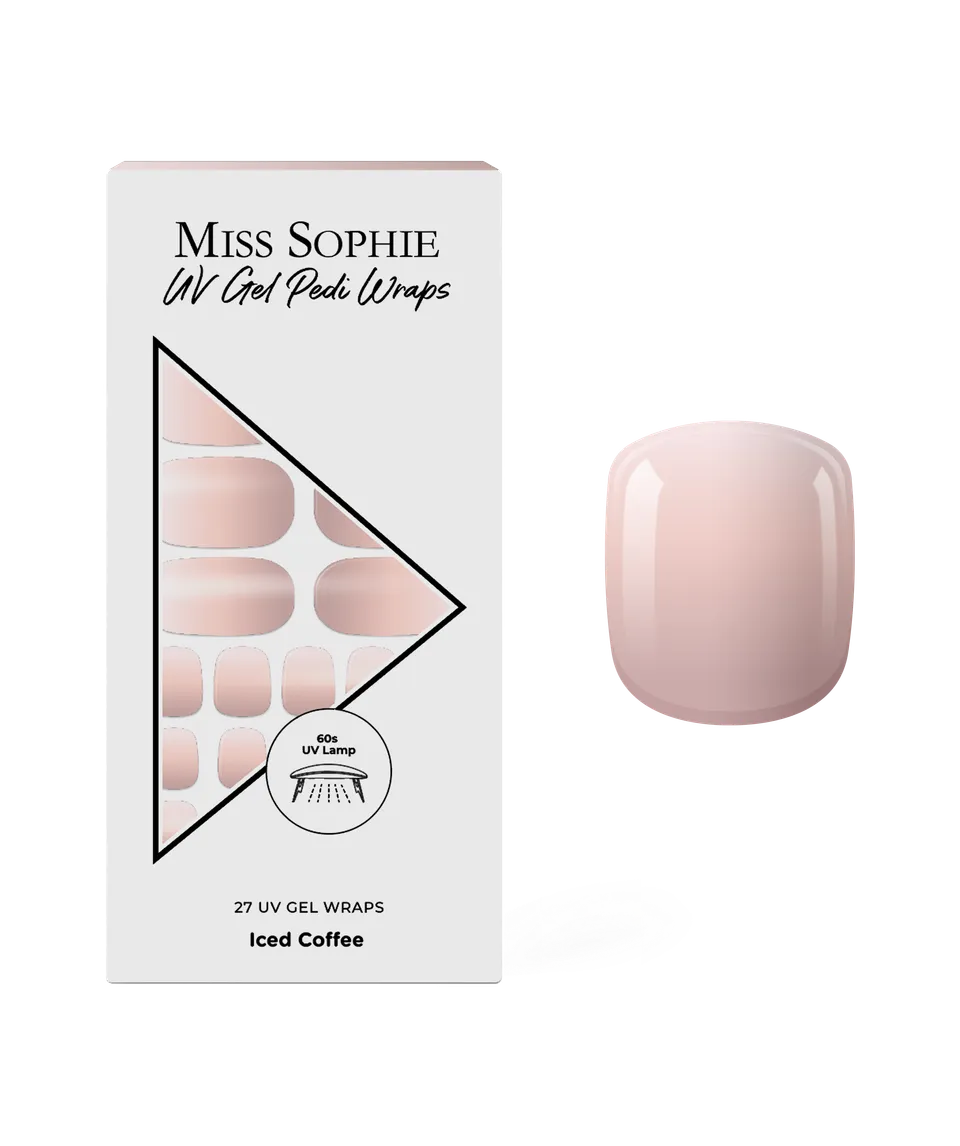 miss-sophie-s-iced-coffee-uv-pedicure-folien-ros-ombr-uv-gel-wraps-f-r-zehenn-ge image 1