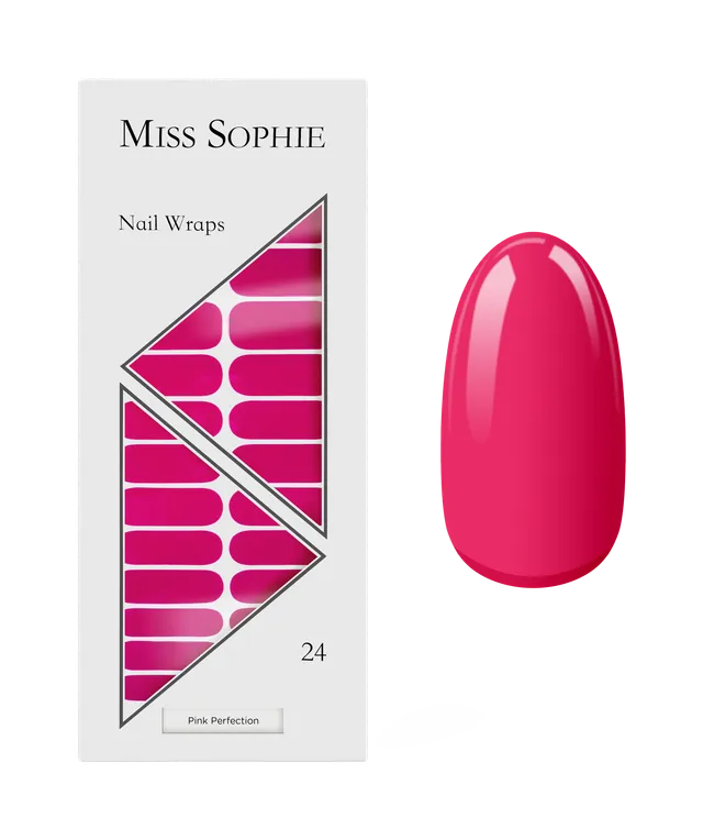 miss-sophie-s-pink-perfection-nagelfolien-in-kr-ftigem-pink-rosa-uni-design image 1