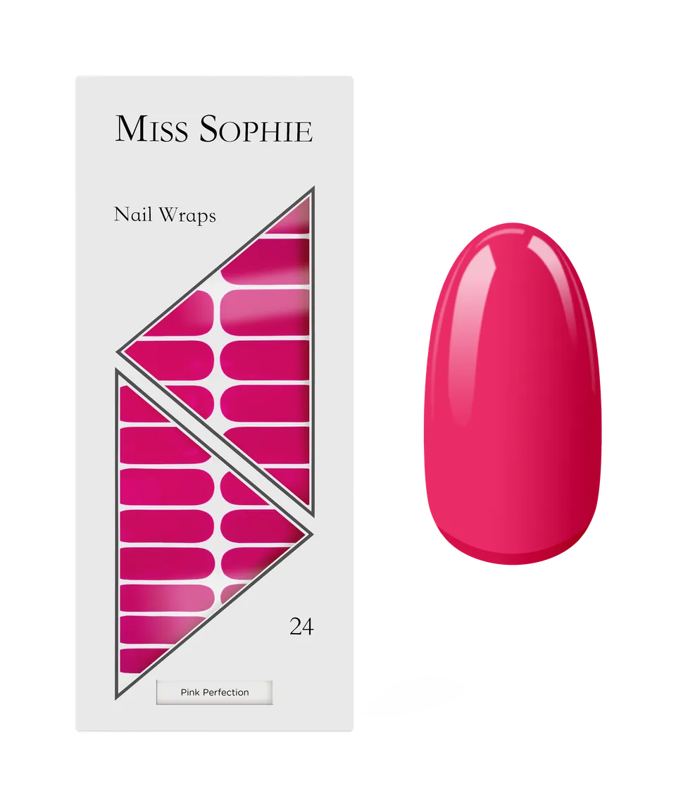 miss-sophie-s-pink-perfection-nagelfolien-in-kr-ftigem-pink-rosa-uni-design image 1