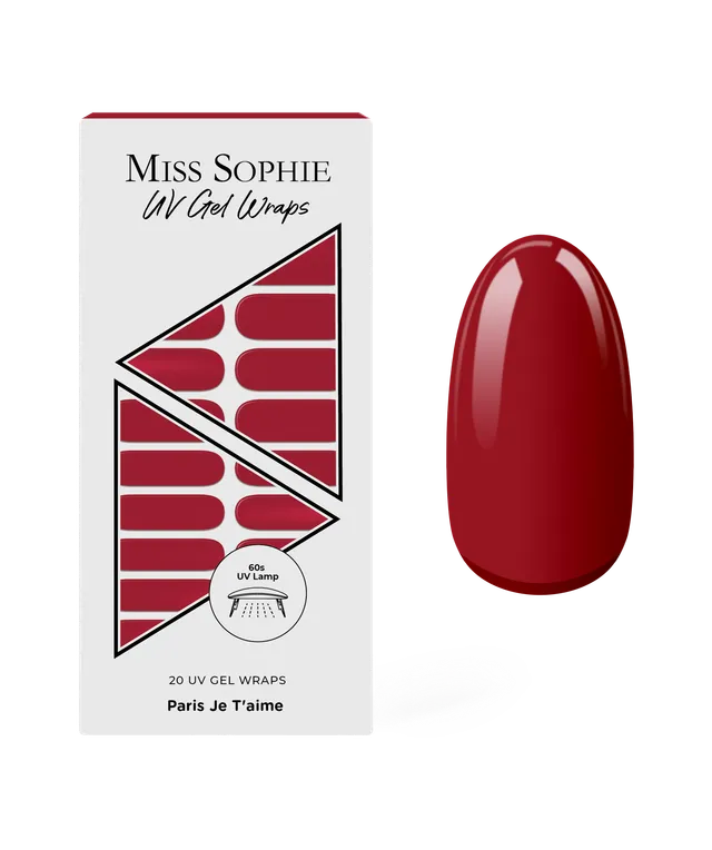 miss-sophie-s-paris-je-t-aime-uv-uv-gel-nail-wraps-in-klassischem-rot-solid-fini image 1