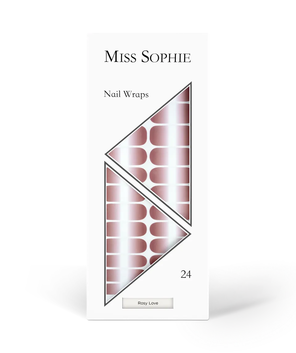 miss-sophie-s-rosy-love-nagelfolien-rosa-ombr-verlauf-nagel-sticker-f-r-hochzeit image 1