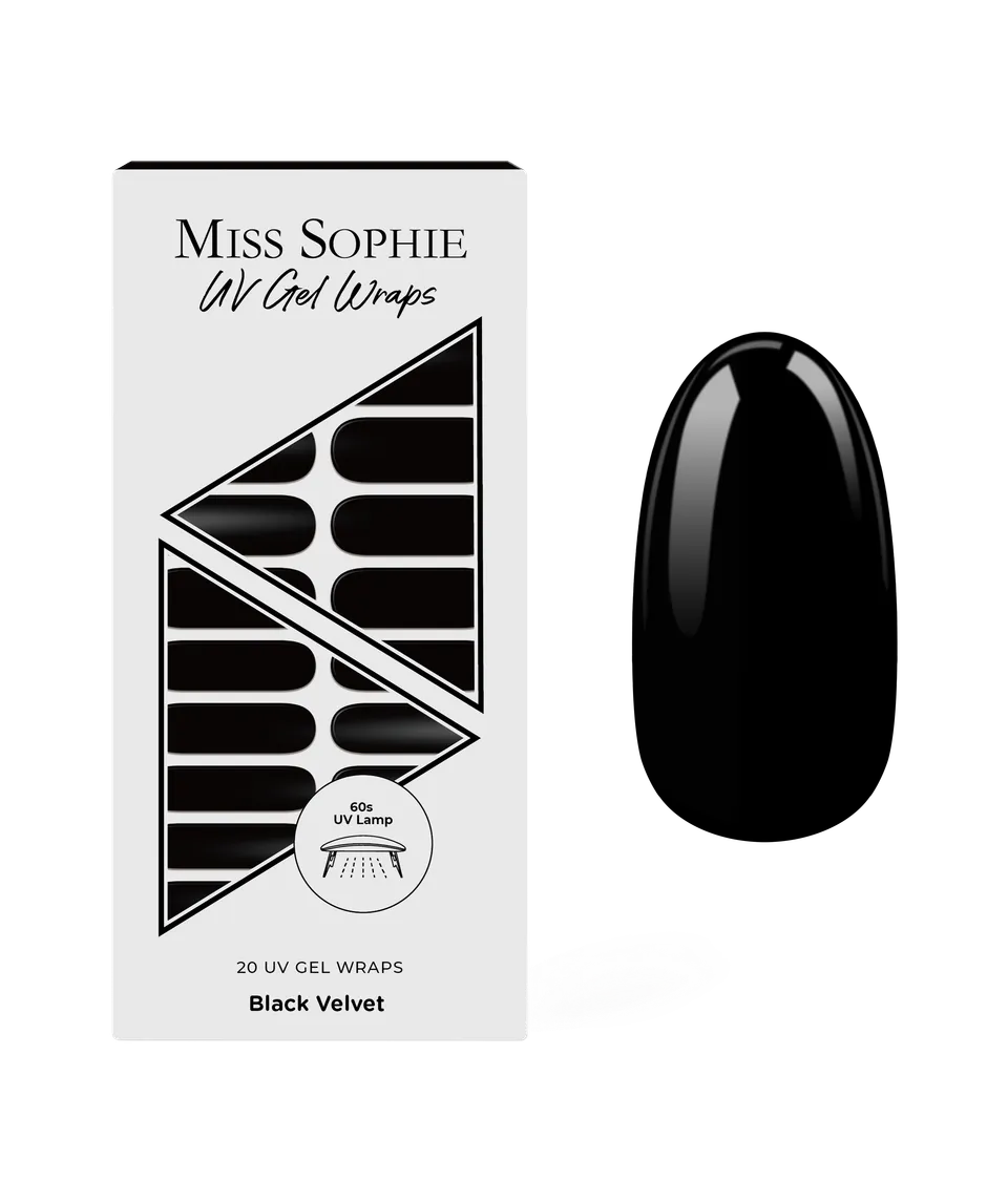 miss-sophie-s-black-velvet-uv-schwarze-uv-gel-nagelfolien-mit-elegantem-samt-fin image 1