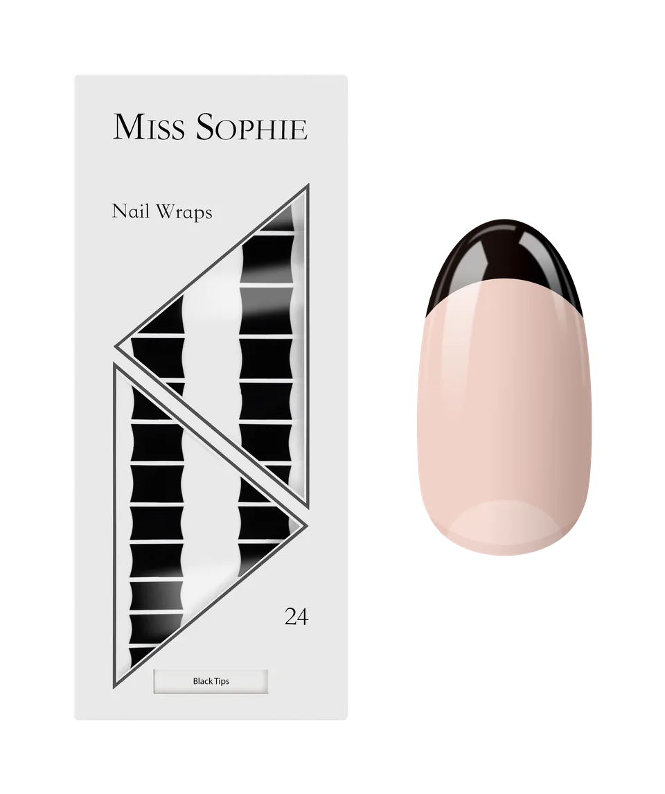 miss-sophie-s-black-tips-nagelfolien-french-look-mit-tiefschwarzen-spitzen image 1
