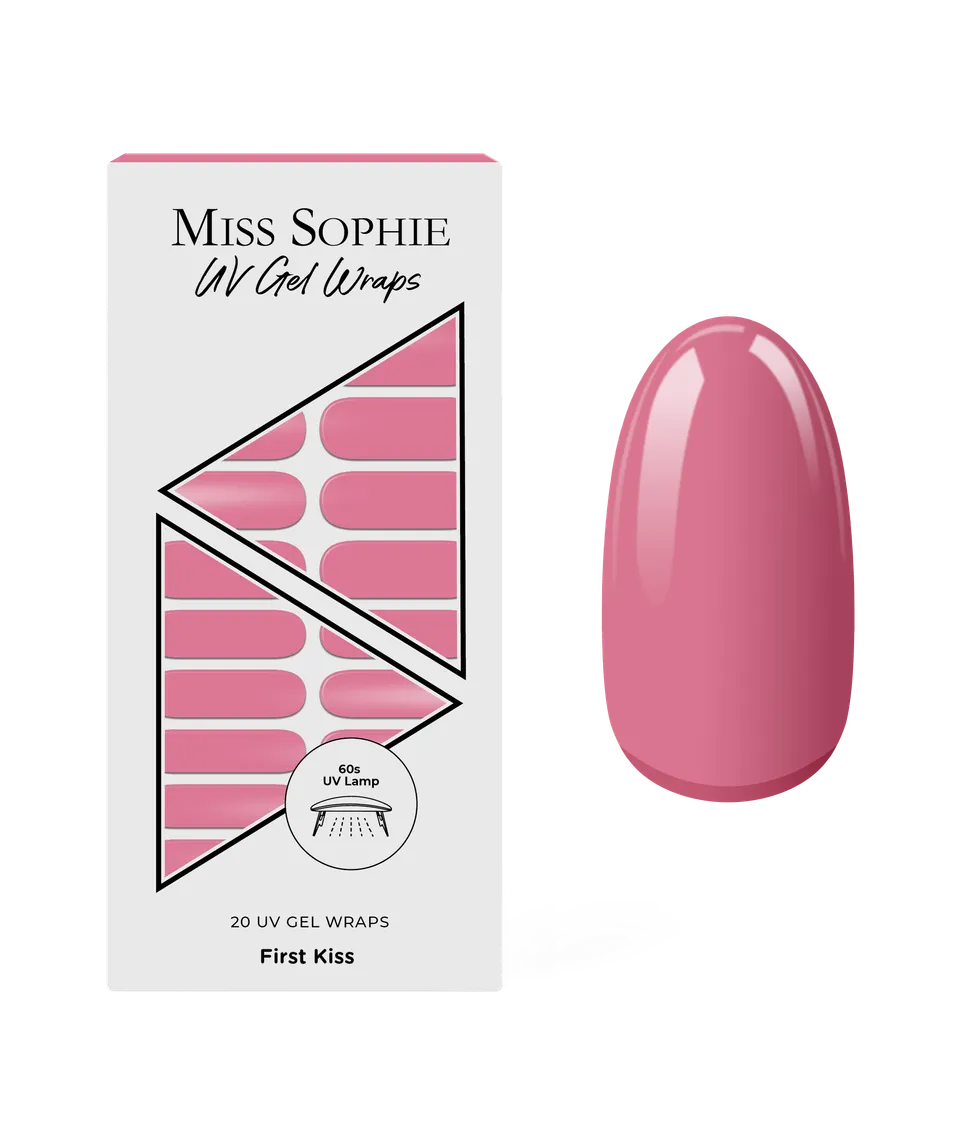 miss-sophie-s-first-kiss-uv-nagelfolien-zartes-ros-solid-uv-gel-wraps image 1