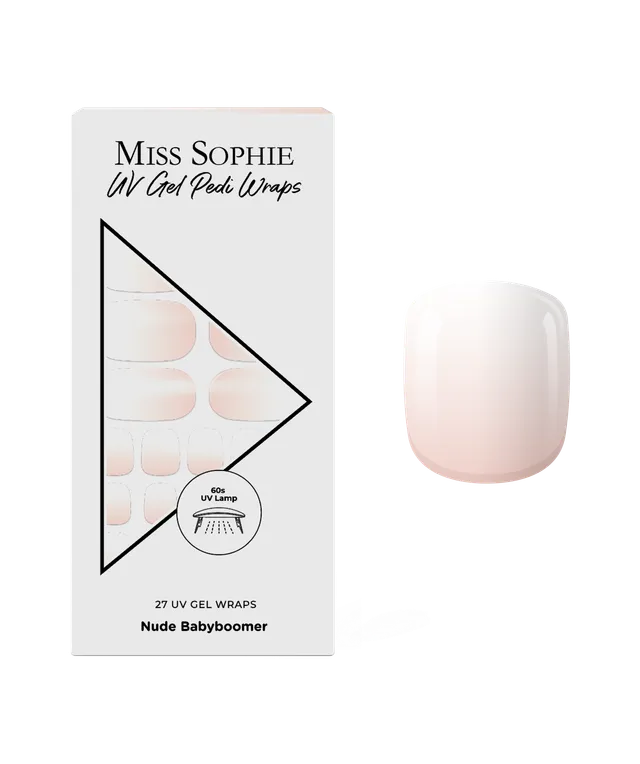miss-sophie-s-nude-babyboomer-uv-pedicure-uv-gel-nagelfolien-f-r-zehenn-gel-im-n image 1