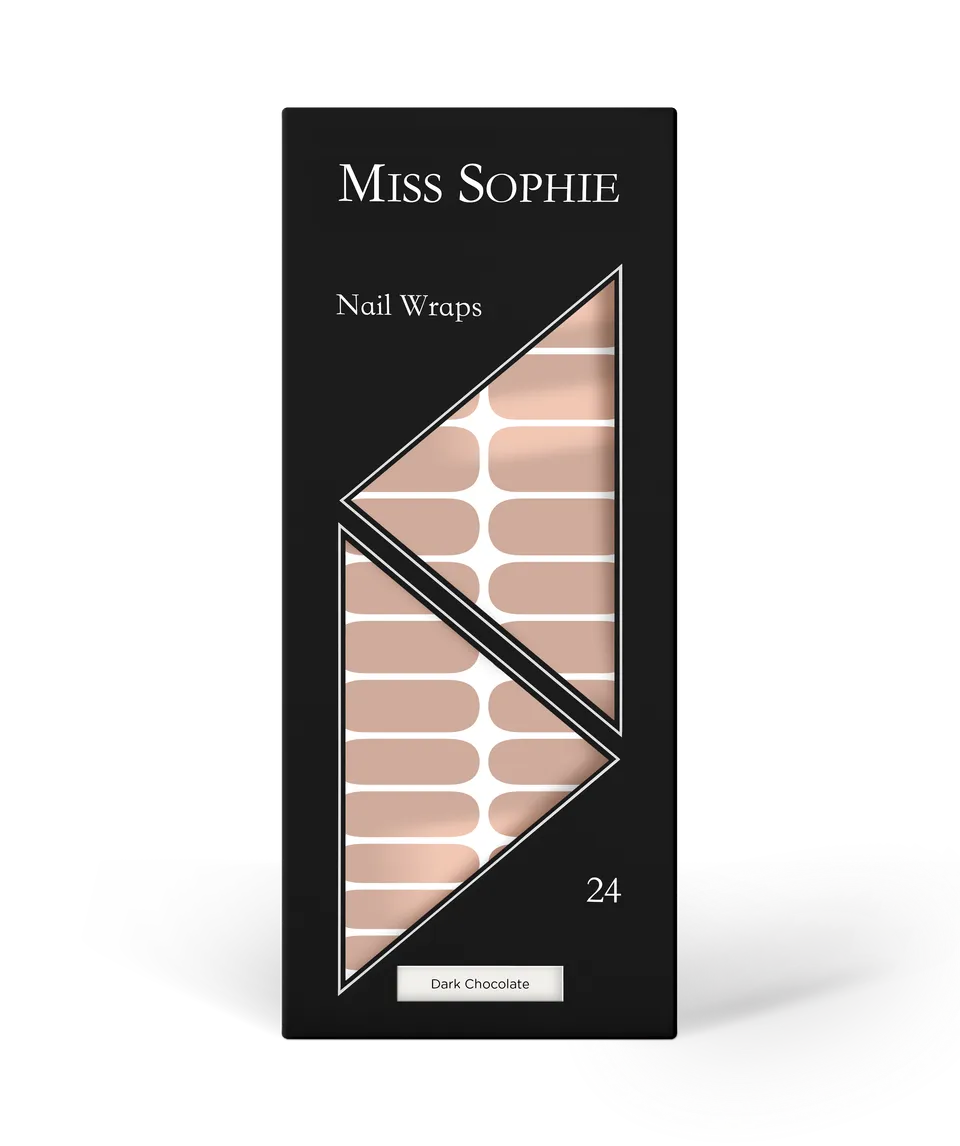 miss-sophie-s-dark-chocolate-nagelfolien-soft-touch-collection-tiefes-matt-braun image 1