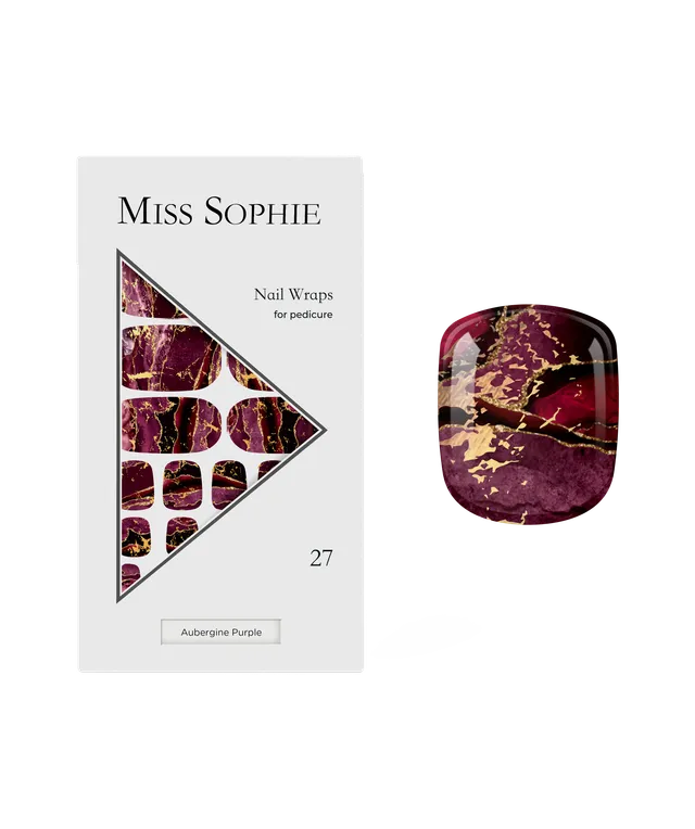 miss-sophie-s-aubergine-purple-pedicure-pedicure-nagelfolien-in-geheimnisvollem- image 1