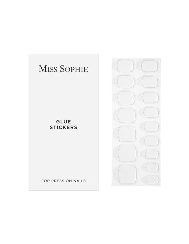 miss-sophie-s-glue-stickers-192-nagelklebesticker-in-16-gr-en-wiederverwendbare- image 1