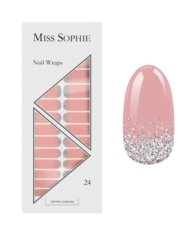 miss-sophie-s-call-me-cinderella-glitzer-nagelfolien-silber-akzente-auf-blassros image 1