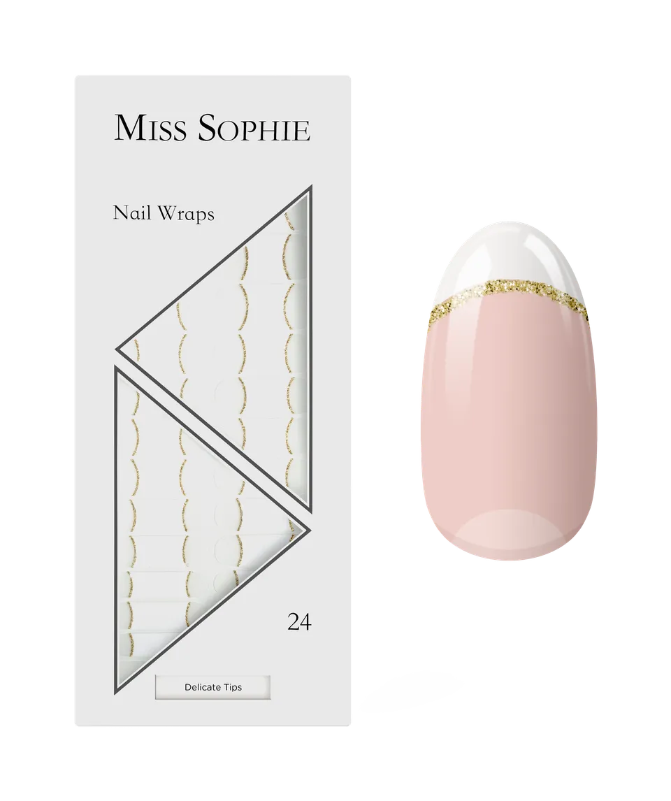 miss-sophie-s-delicate-tips-nagelfolien-transparente-french-nails-mit-raffiniert image 1