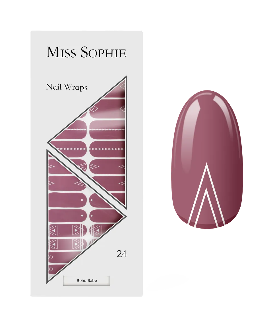 miss-sophie-s-boho-babe-uv-gel-nagelfolien-warmes-rose-mit-boho-details-uv-geh-r image 1
