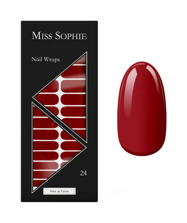 miss-sophie-s-paris-je-t-aime-nagelfolien-klassisches-glamour-rot-einfarbig image 1