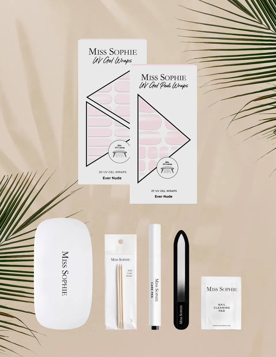 miss-sophie-s-perfect-match-starter-set-uv-gel-wraps-starterset-mit-uv-lampe-fre image 1