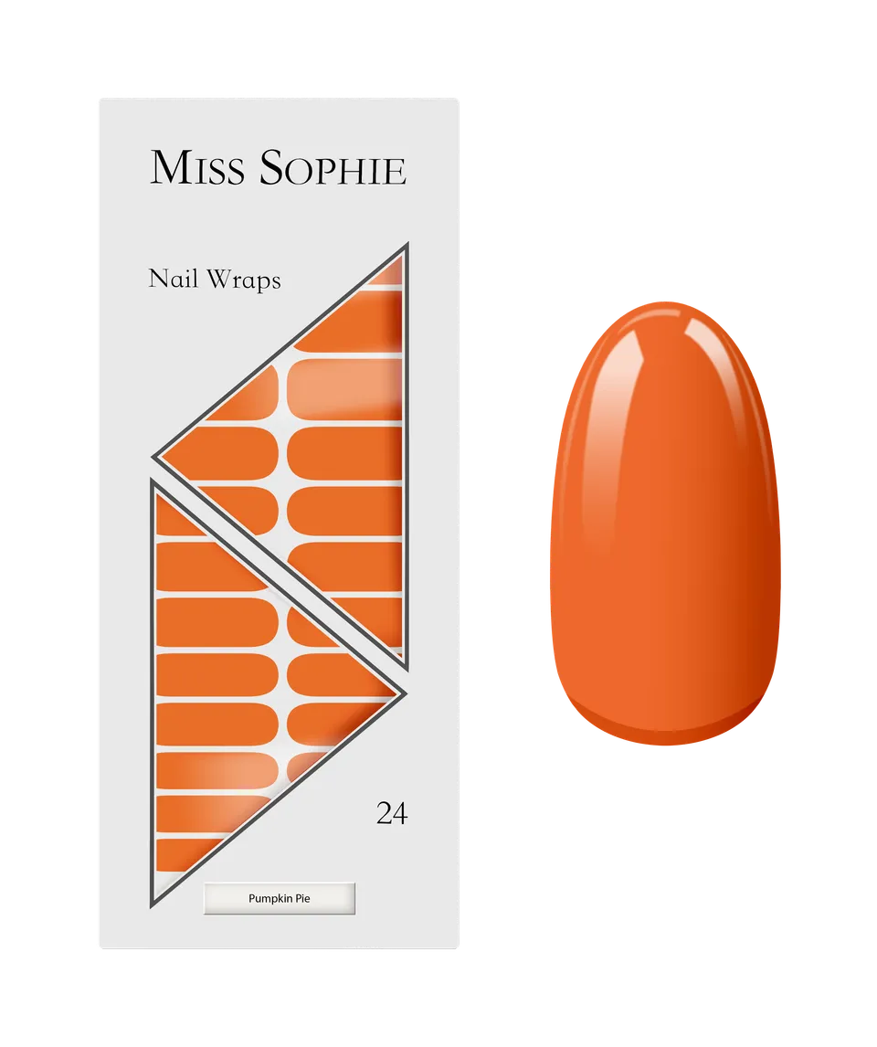 miss-sophie-s-pumpkin-pie-nagelfolien-leuchtendes-warmes-orange-f-r-den-herbst image 1