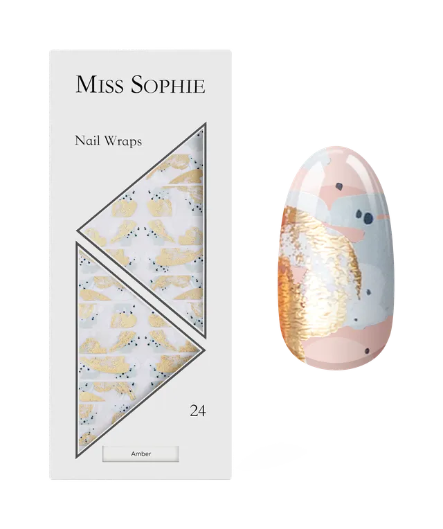 miss-sophie-s-amber-nagelfolien-herbst-design-mit-goldenen-akzenten-in-nude-t-ne image 1