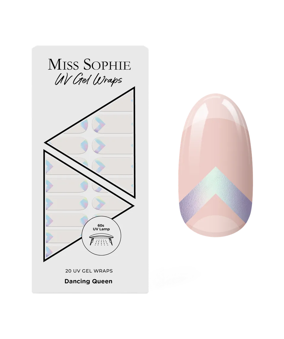 miss-sophie-s-dancing-queen-uv-nagelfolien-holografische-party-nagelwraps-in-gr- image 1