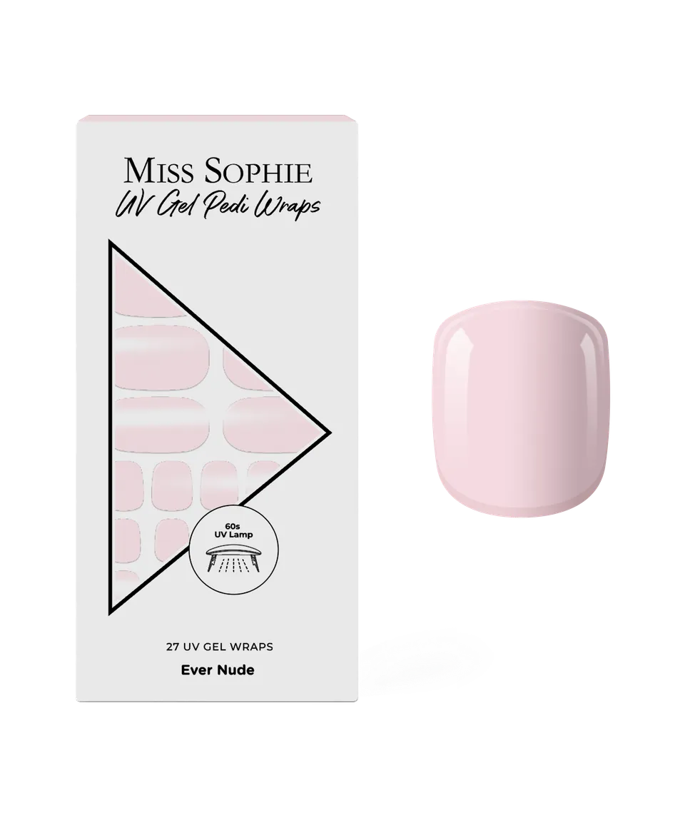 miss-sophie-s-ever-nude-uv-pedicure-uv-gel-nagelfolien-in-zartem-rosa-nude-f-r-z image 1