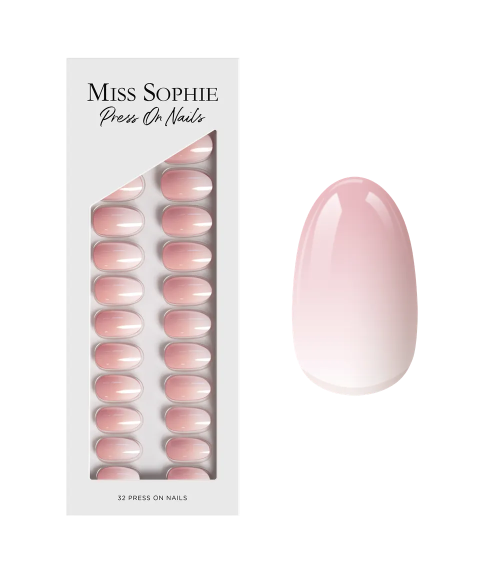 miss-sophie-s-rose-babyboomer-press-on-nails-short-round-falsche-n-gel-in-ros-we image 1