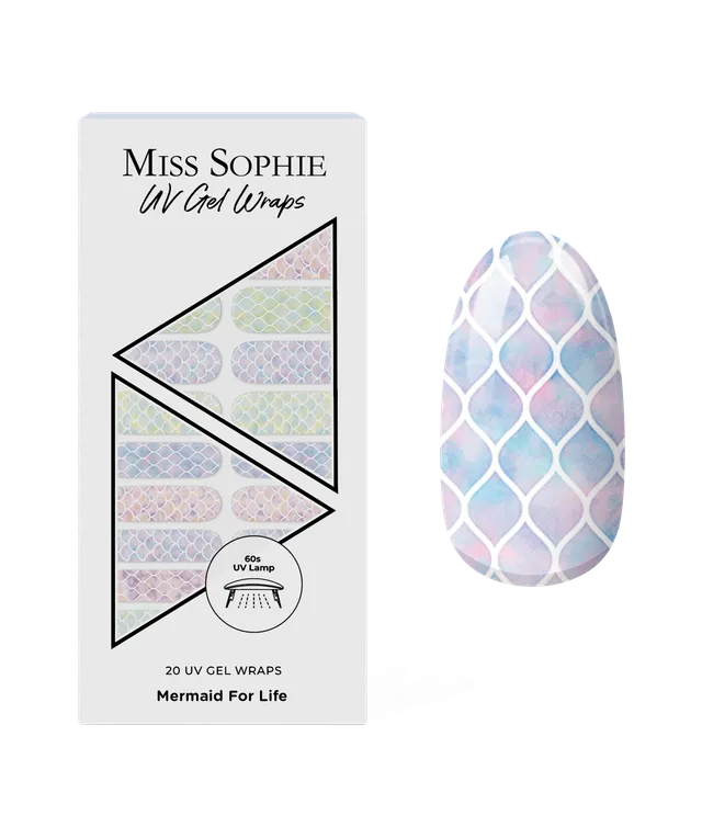miss-sophie-s-mermaid-for-life-uv-uv-gel-nagelfolien-pastell-mit-schuppen-muster image 1