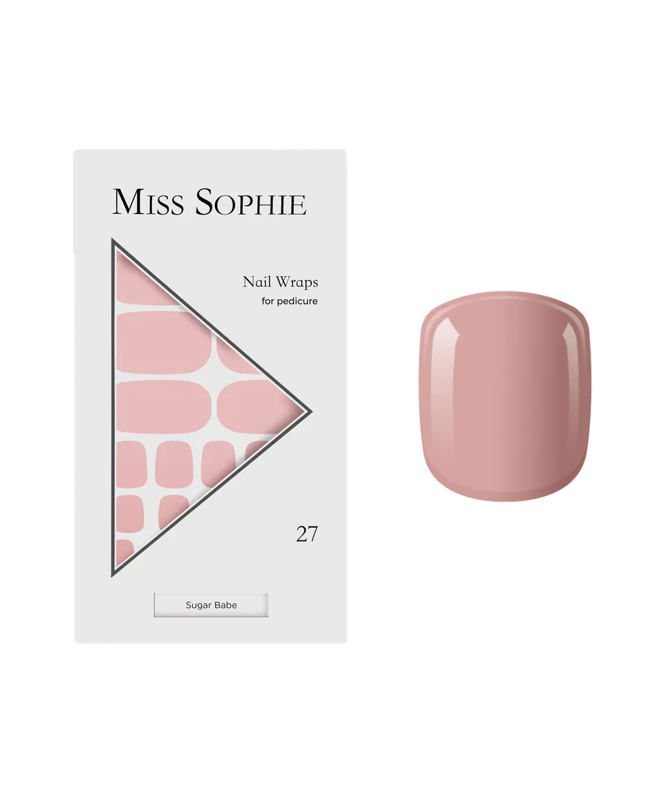 miss-sophie-s-sugar-babe-pedicure-nagelfolien-elegantes-nude-mit-zartem-pink-unt image 1