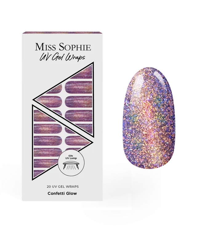 miss-sophie-s-confetti-glow-uv-nagelfolien-holografische-glitzer-mix-limited-edi image 1