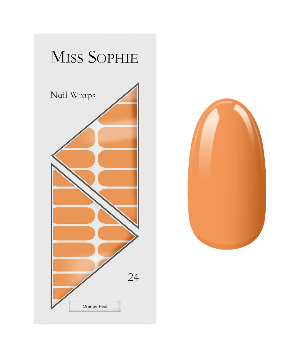 miss-sophie-s-orange-peel-nagelfolien-sonniges-orange-einfarbig-outlet image 1
