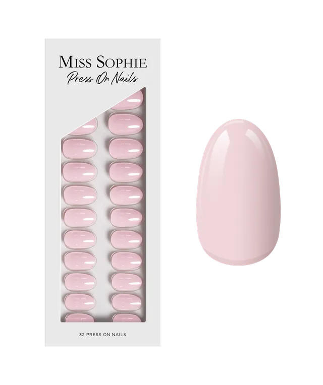 miss-sophie-s-ever-nude-press-on-nails-kurze-runde-fertign-gel-im-klassischen-nu image 1