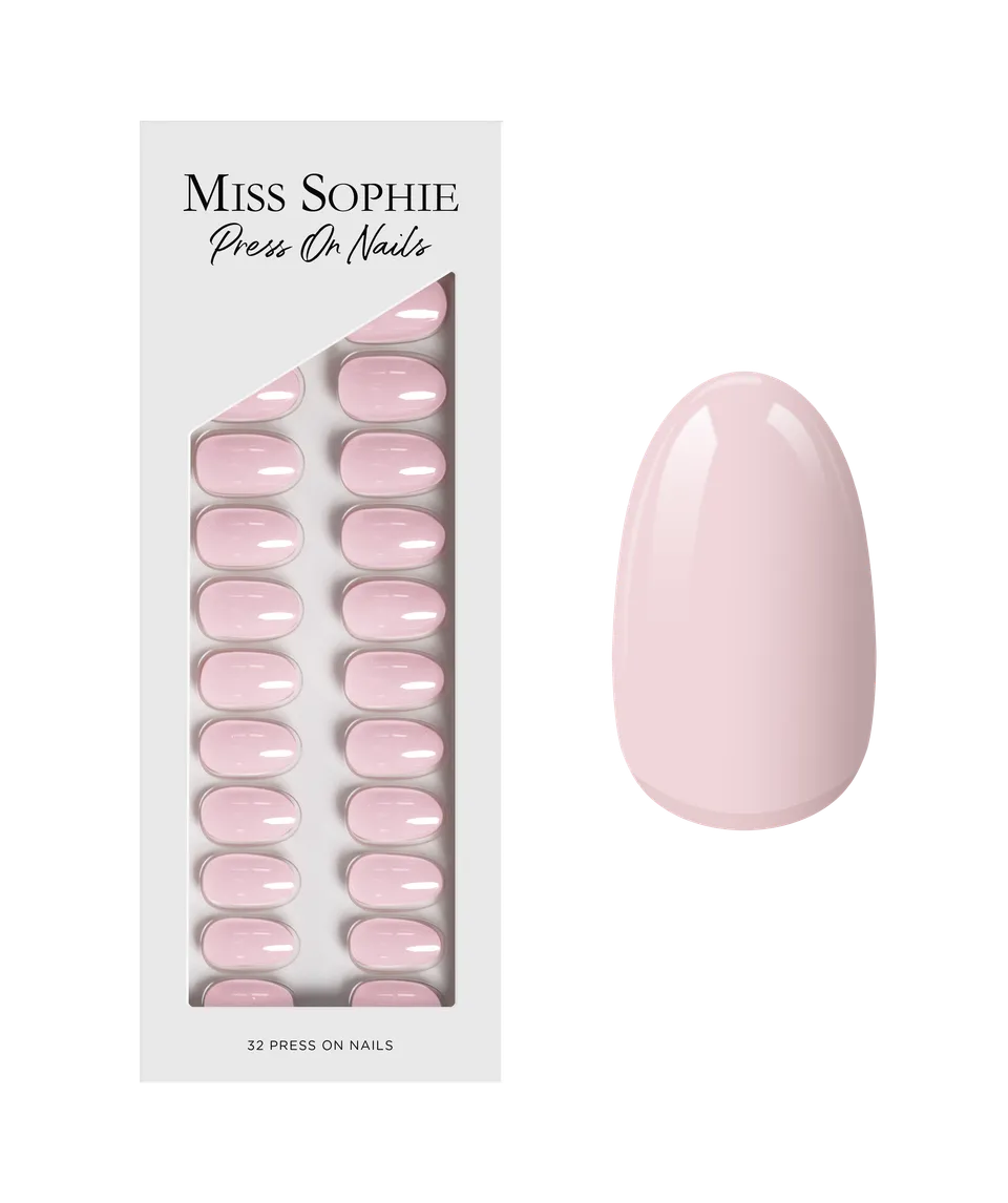 miss-sophie-s-ever-nude-press-on-nails-kurze-runde-fertign-gel-im-klassischen-nu image 1