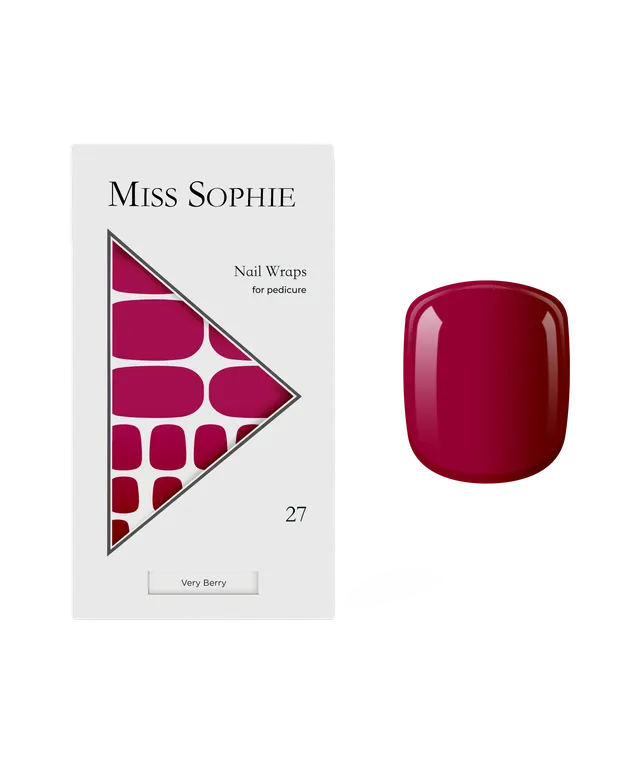 miss-sophie-s-very-berry-pedicure-nagelfolien-f-r-zehenn-gel-in-kr-ftigen-beeren image 1