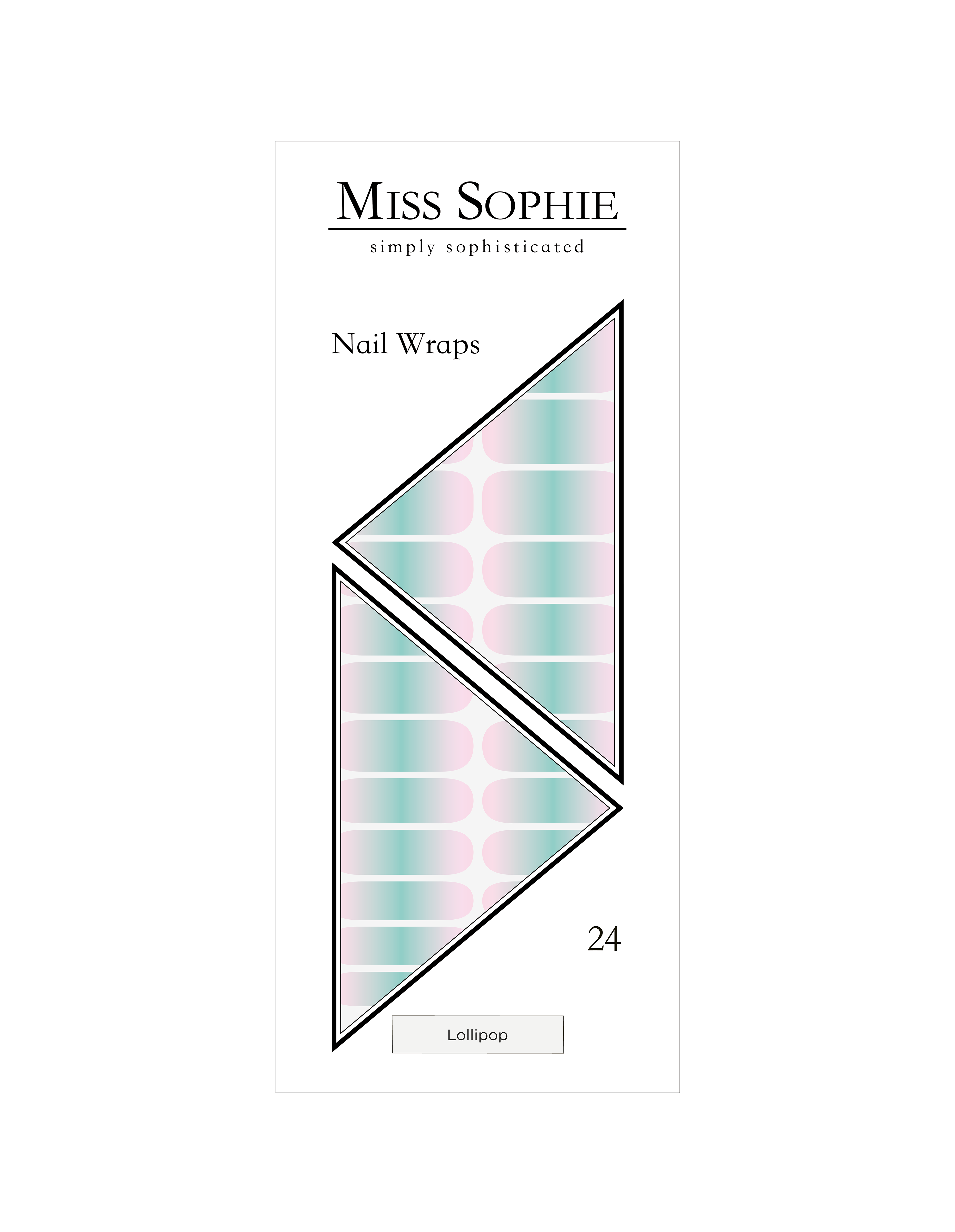 miss-sophie-s-lollipop-nagelfolien-sommerliches-gr-n-rosa-ombr-gradient-design image 4