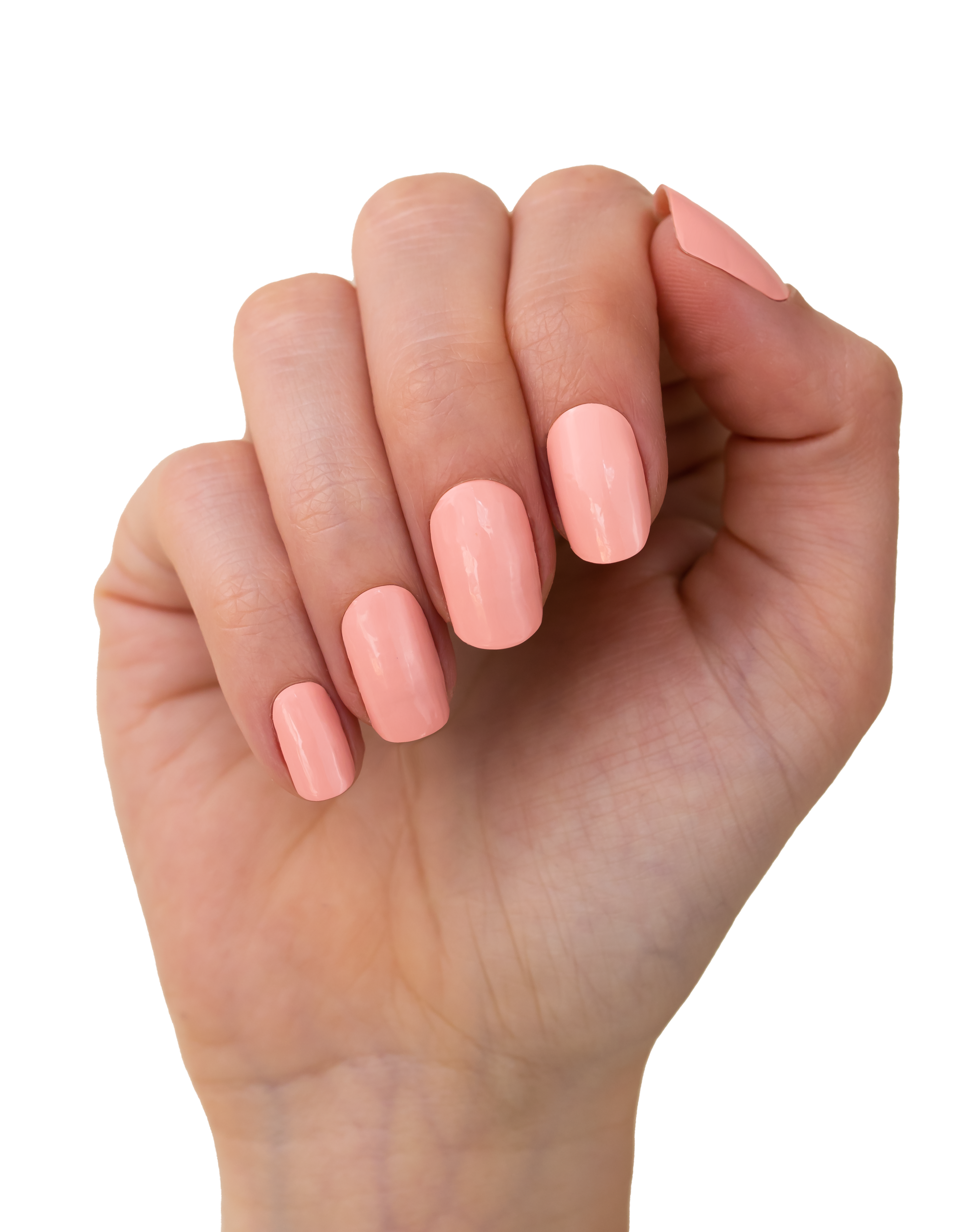 miss-sophie-s-apricot-tree-uv-gel-nagelfolien-apricotfarbene-uv-gel-wraps-solide image 2