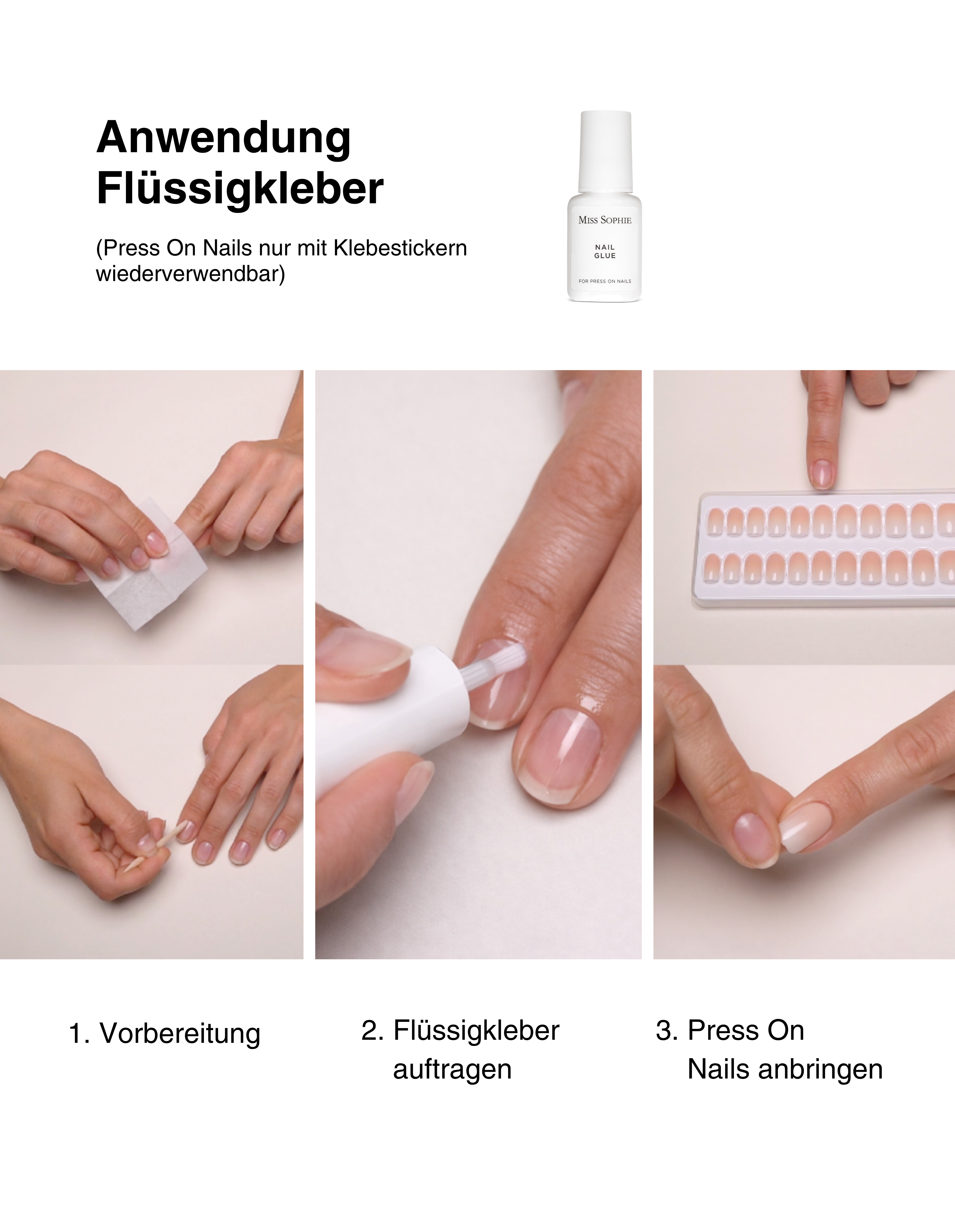 miss-sophie-s-starter-set-press-on-nails-2-wunschdesigns-glasfeile-care-pen-pres image 8