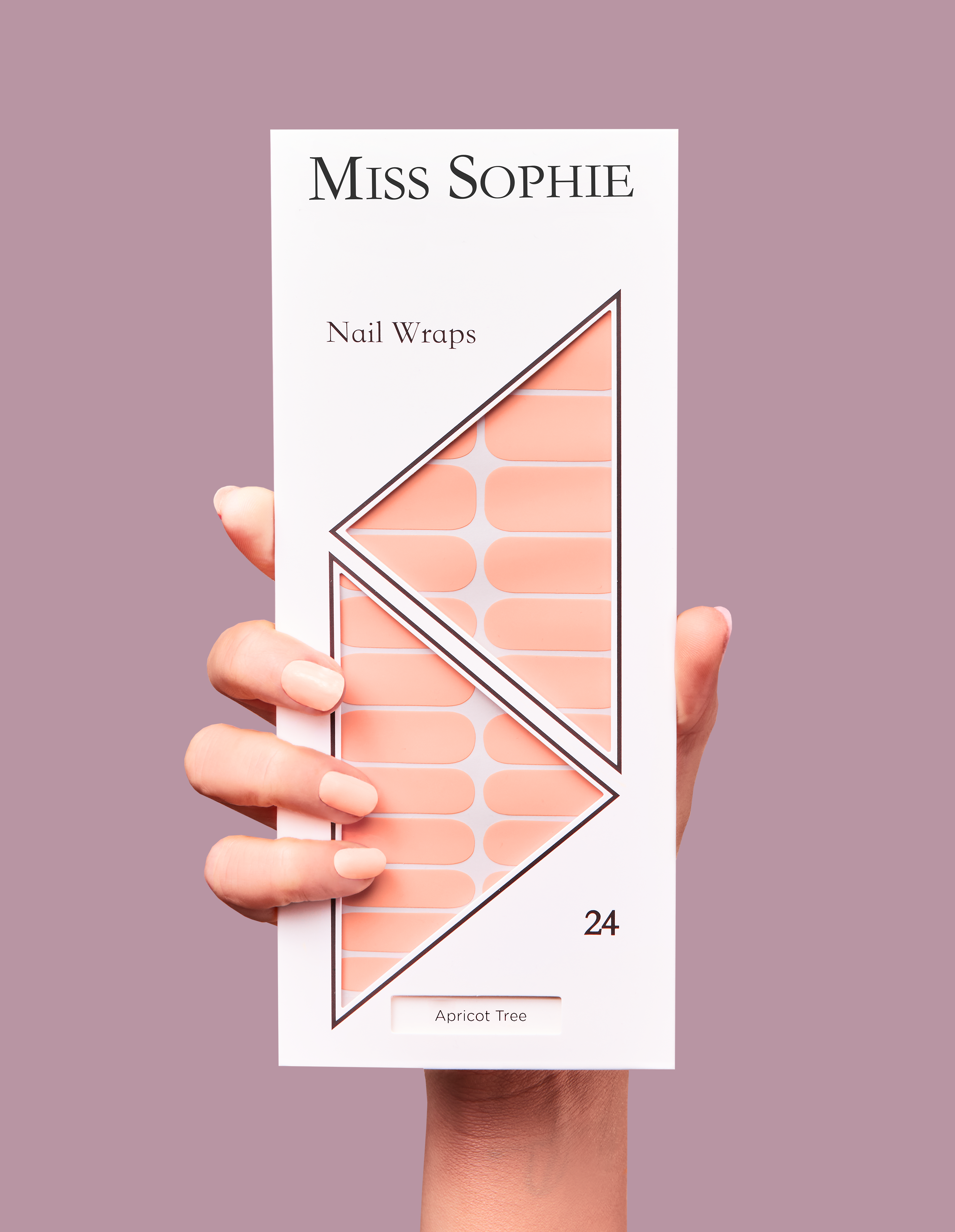 miss-sophie-s-apricot-tree-nagelfolien-leuchtendes-aprikosen-uni-design-f-r-fing image 5