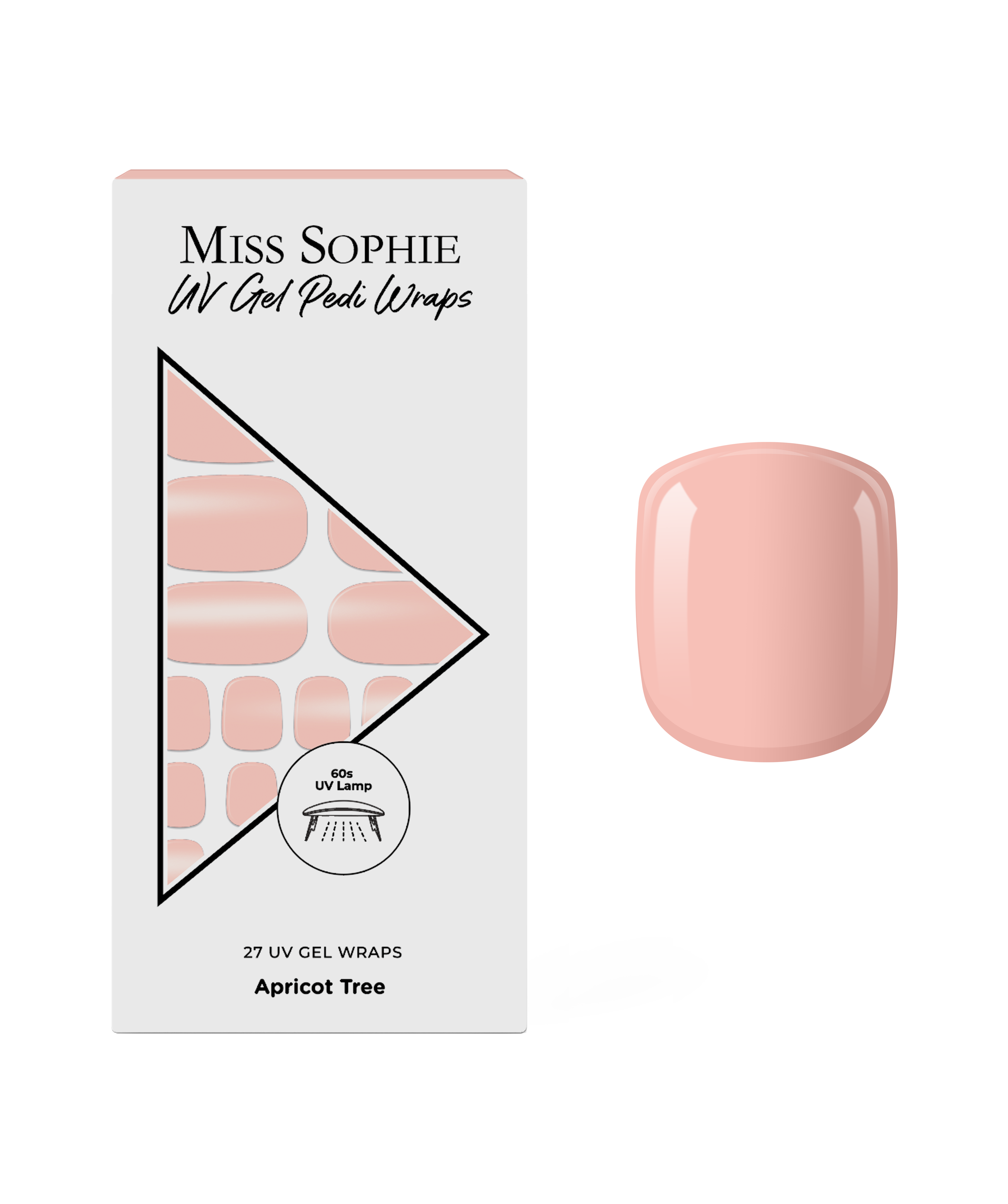 miss-sophie-s-apricot-tree-uv-pedicure-nagelfolien-zartes-aprikot-nude-uv-gel-de image 1