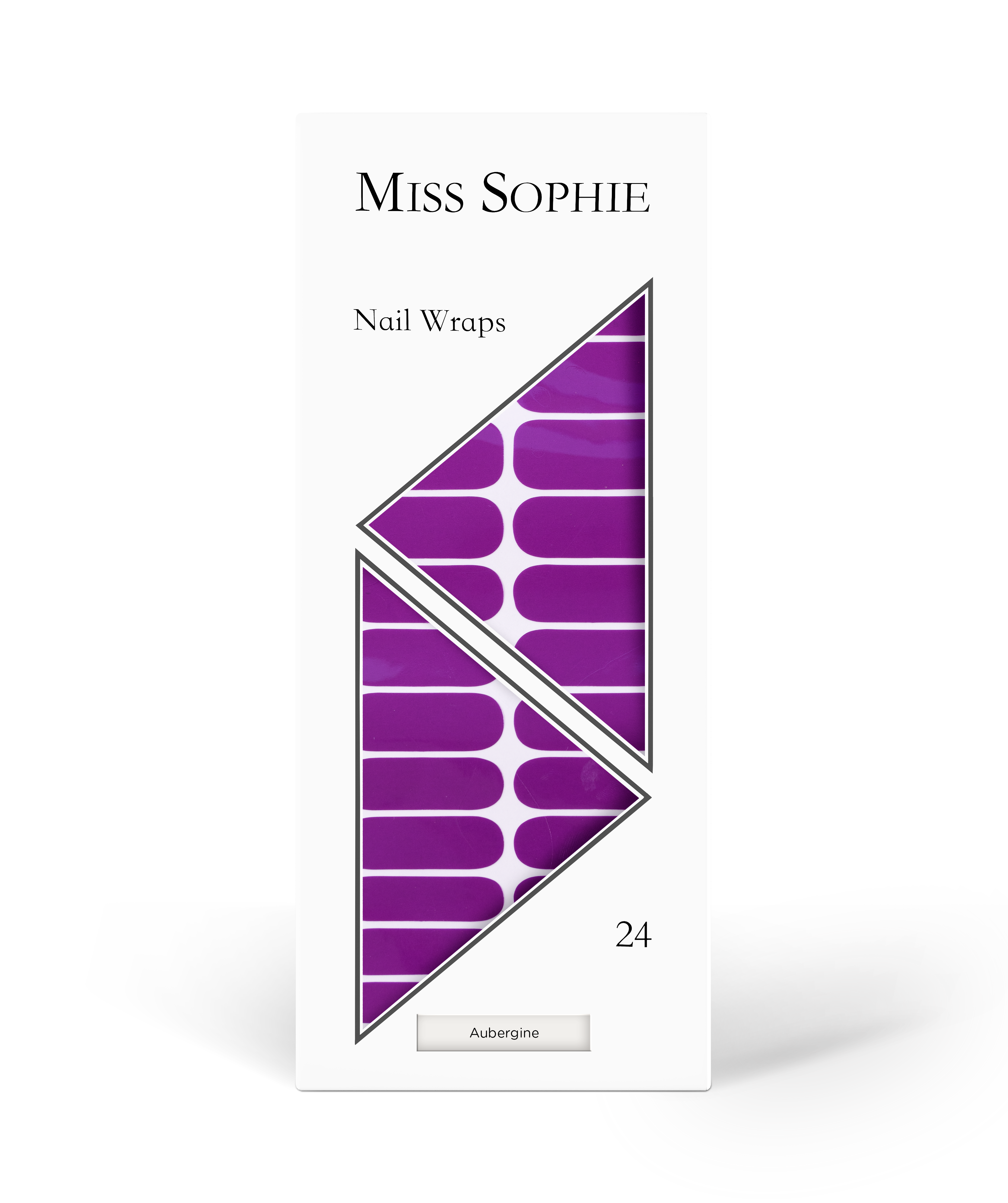 miss-sophie-s-aubergine-nail-wraps-tiefes-auberginen-violett-im-uni-design image 5
