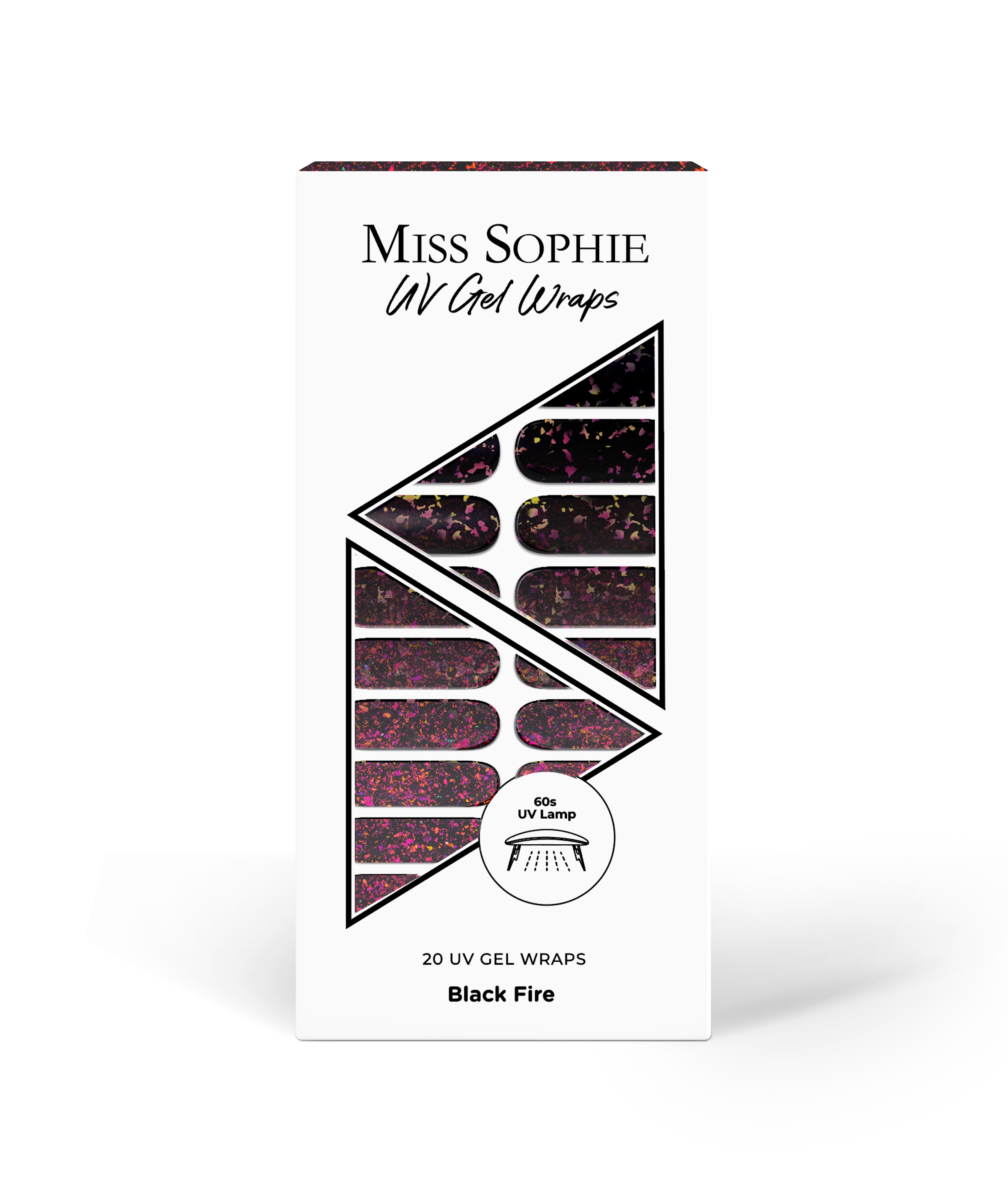 miss-sophie-s-black-fire-uv-nagel-wraps-schwarz-rote-uv-gel-wraps-mit-feuereffek image 5