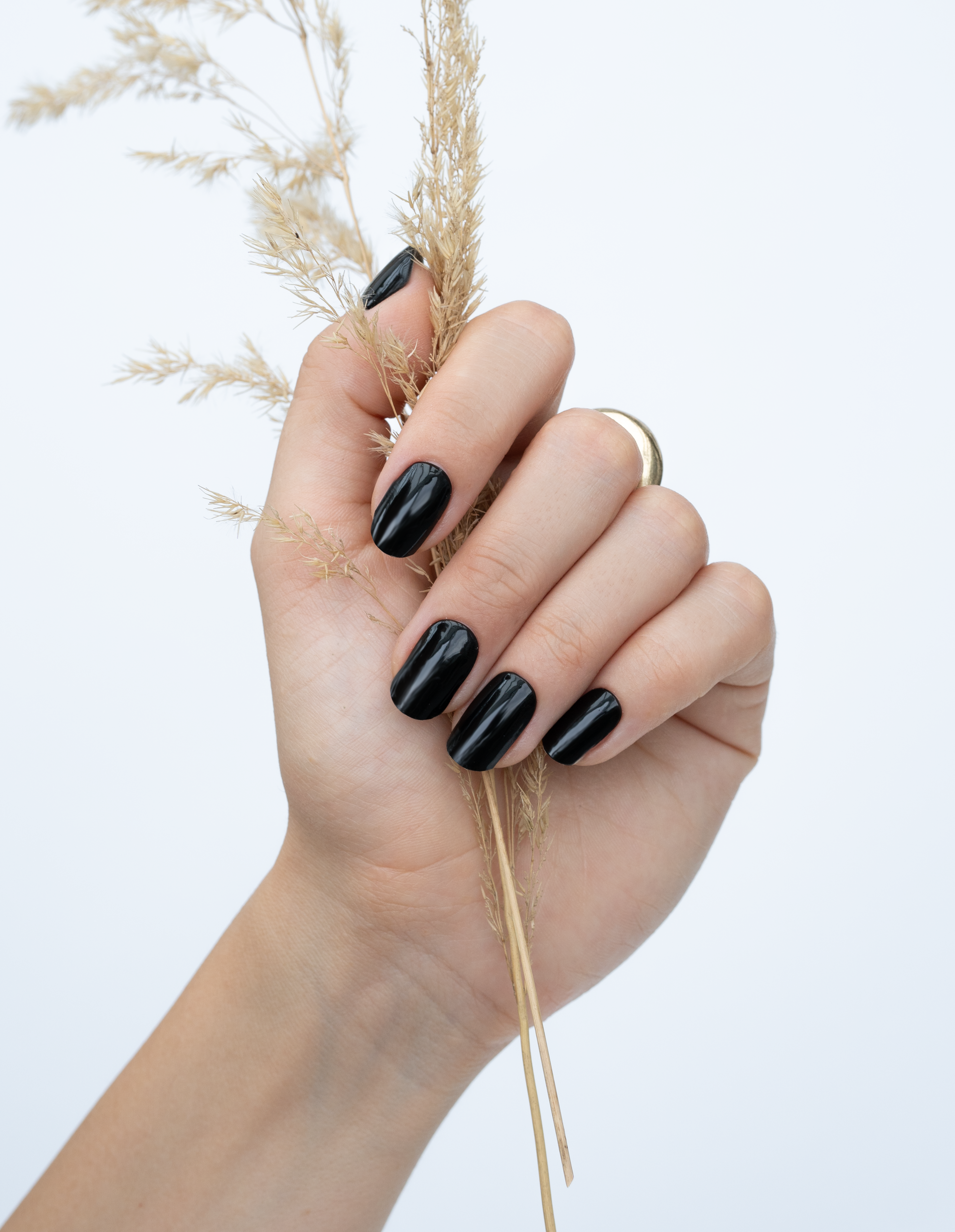 miss-sophie-s-black-velvet-nagelfolien-elegantes-schwarz-einfarbig-gl-nzend-oder image 3