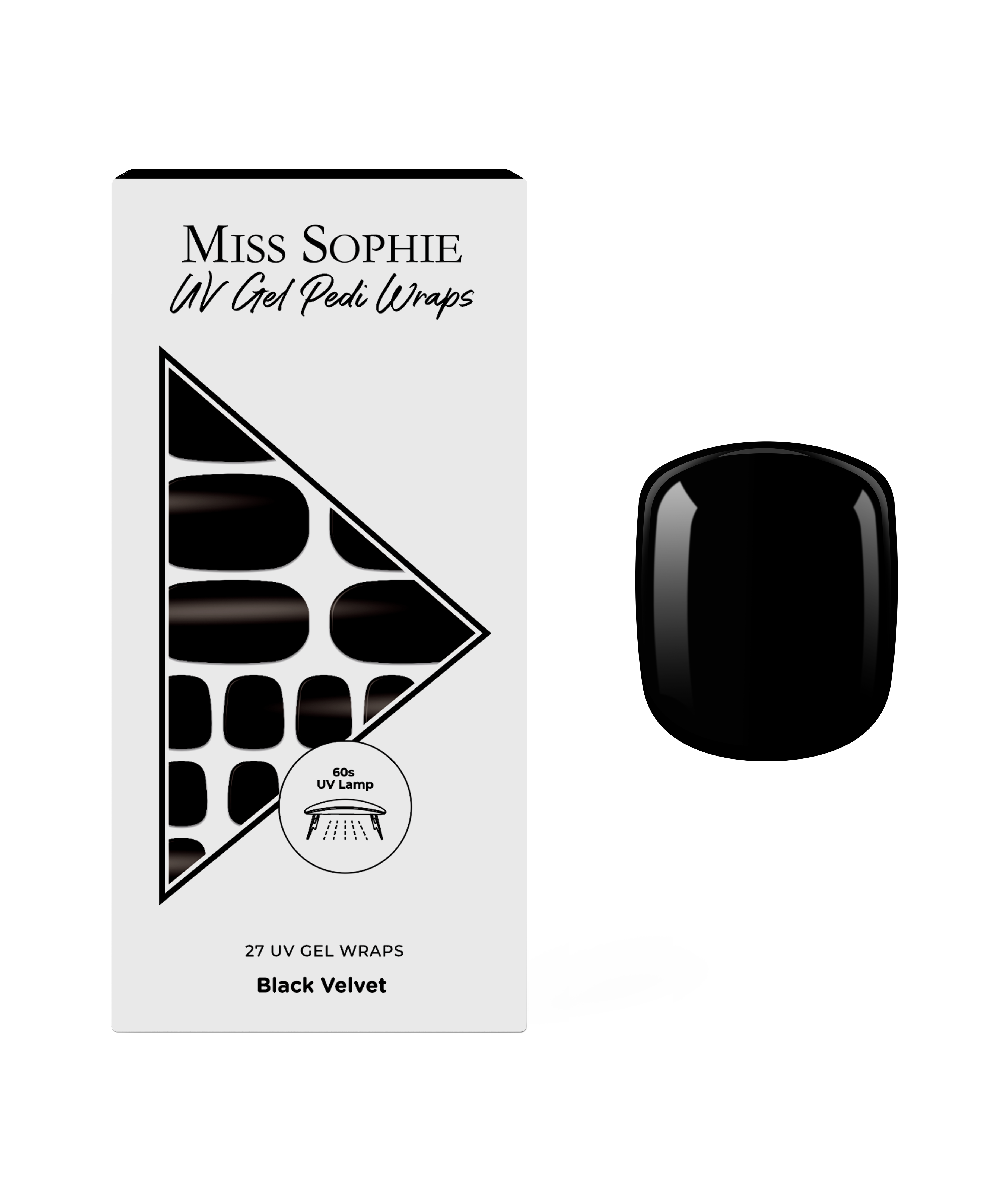miss-sophie-s-black-velvet-uv-pedicure-schwarze-uv-gel-pedik-refolien-f-r-zehenn image 1